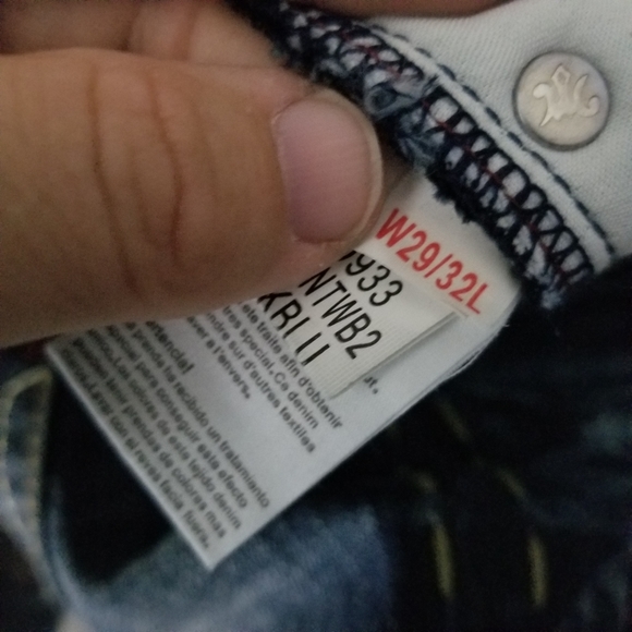 MEK DENIM | Antwerp boot cut stud distressed jeans - Picture 8 of 10